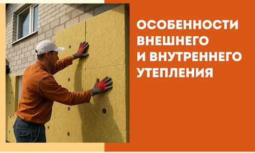 Какие особенности внешнего и внутреннего утепления в Балаково