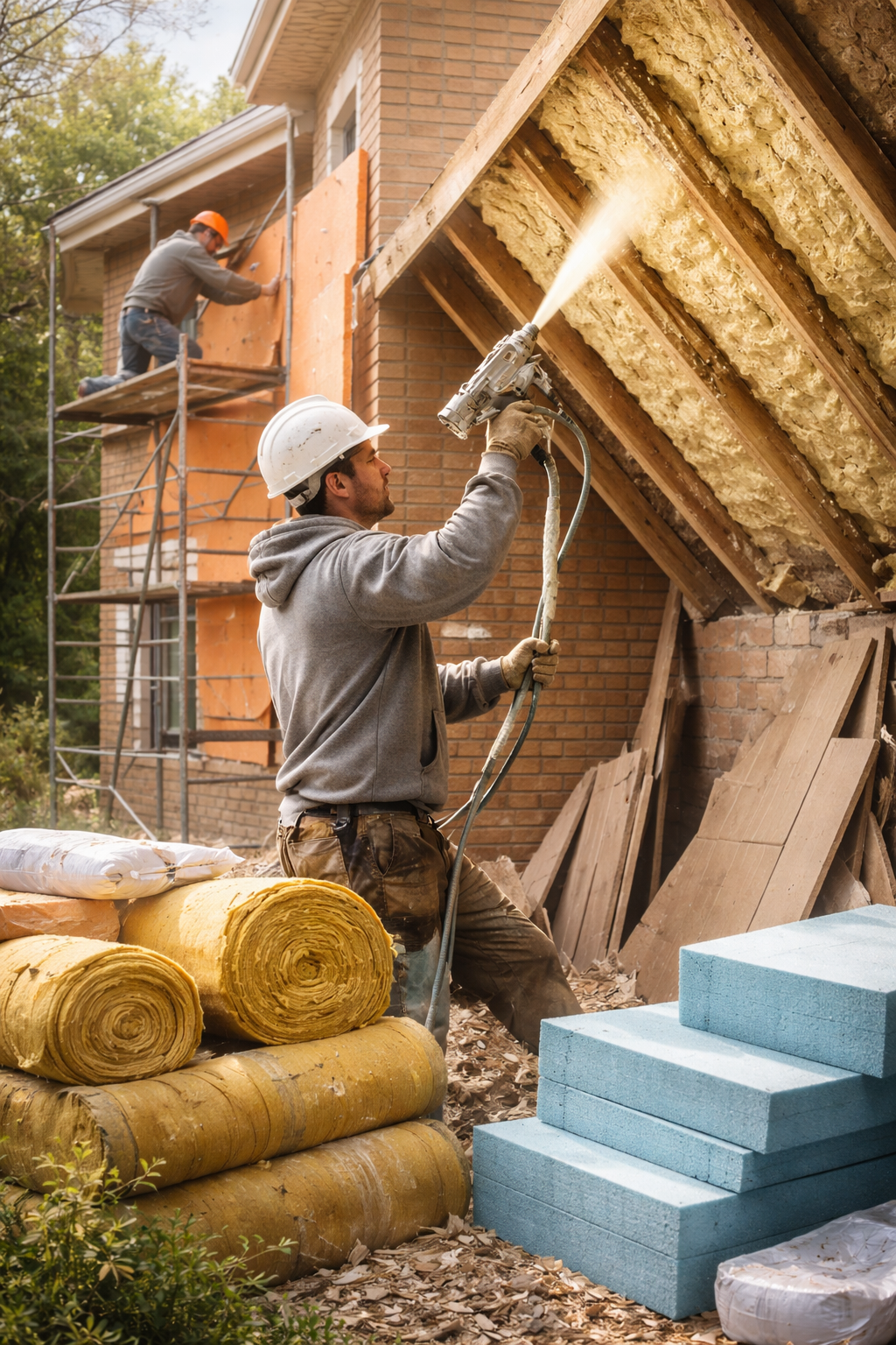 Утепление домов в Балаково под ключ от 4274 руб/м2 | Профессионально — ТепломастерБлк
