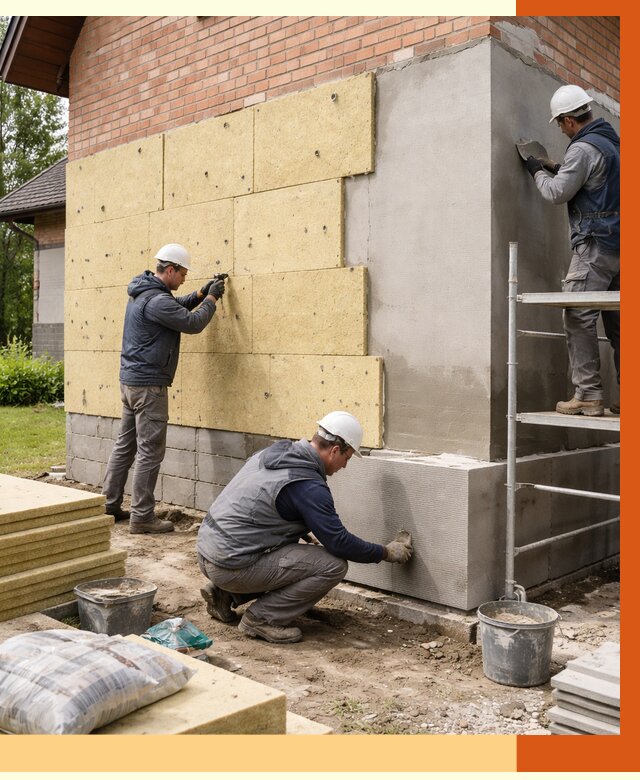 Утепление частного дома в Балаково под ключ от 7633 руб/м2 — недорого | ТепломастерБлк