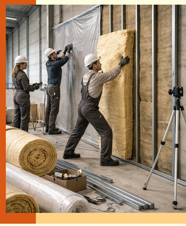 Утепление складского терминала в Балаково профессионально и надёжно