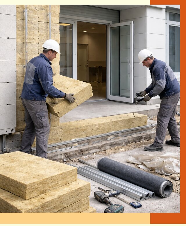 Утепление медицинского центра в Балаково под ключ от 12721 руб./м² | ТепломастерБлк