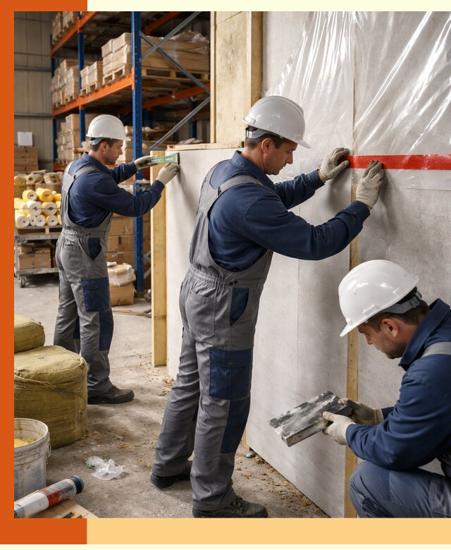 Утепление теплого склада под ключ в Балаково