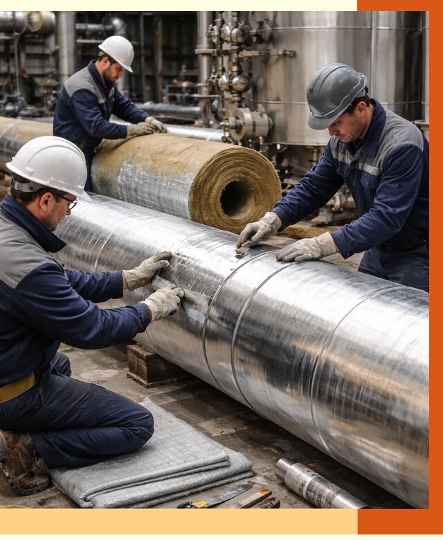 Утепление технологического оборудования в Балаково от 4274 руб. за м2 | ТепломастерБлк