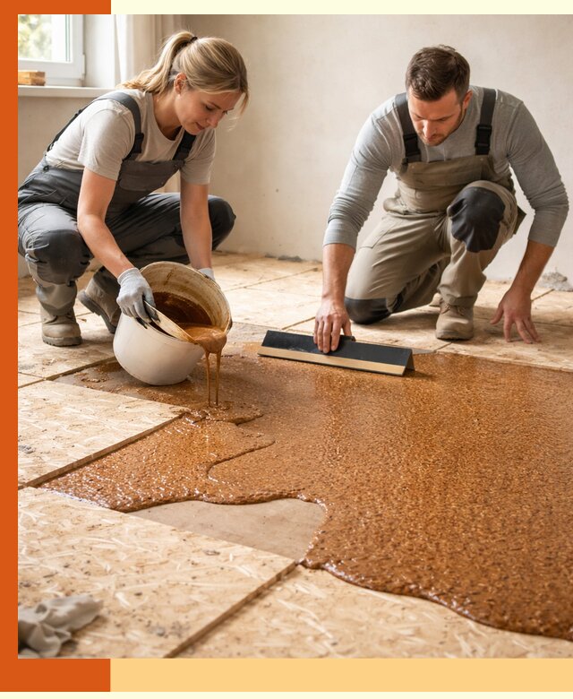 Утепление пола жидкой пробкой в Балаково для квартир и домов